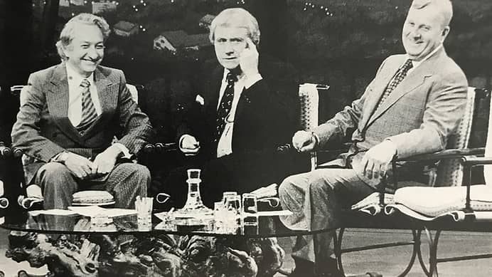 Kemmons Wilson being interviewed on The Merv Griffin Show