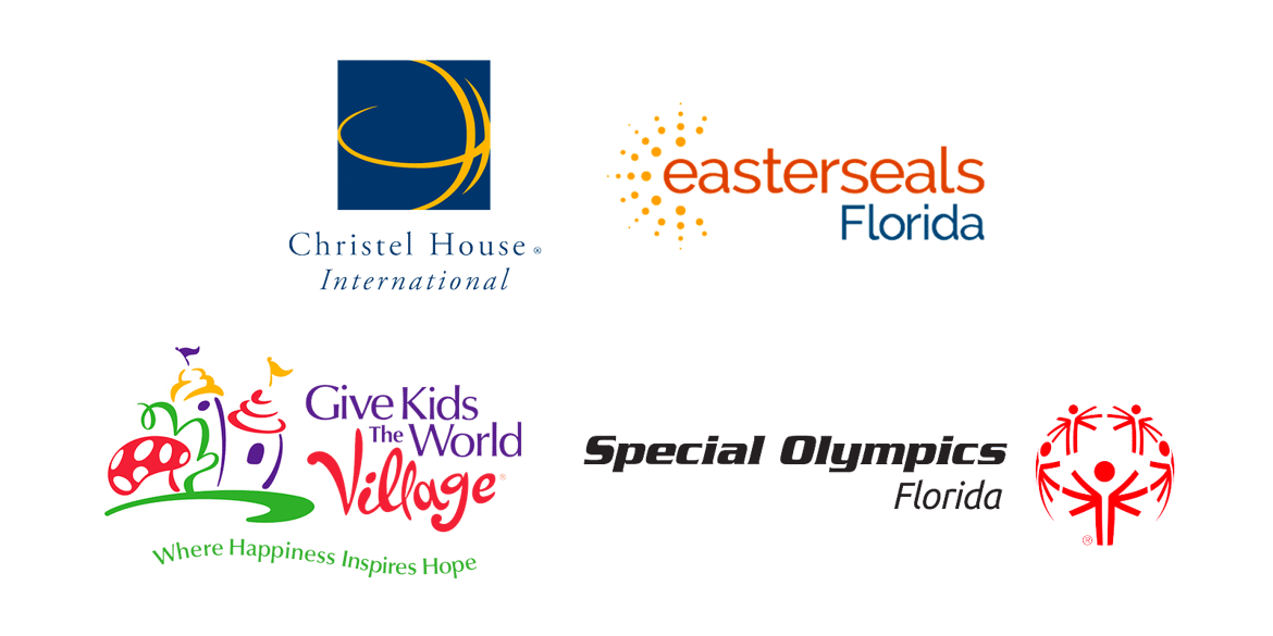 Christel House, Clean the World, Easterseals, Give Kids the World