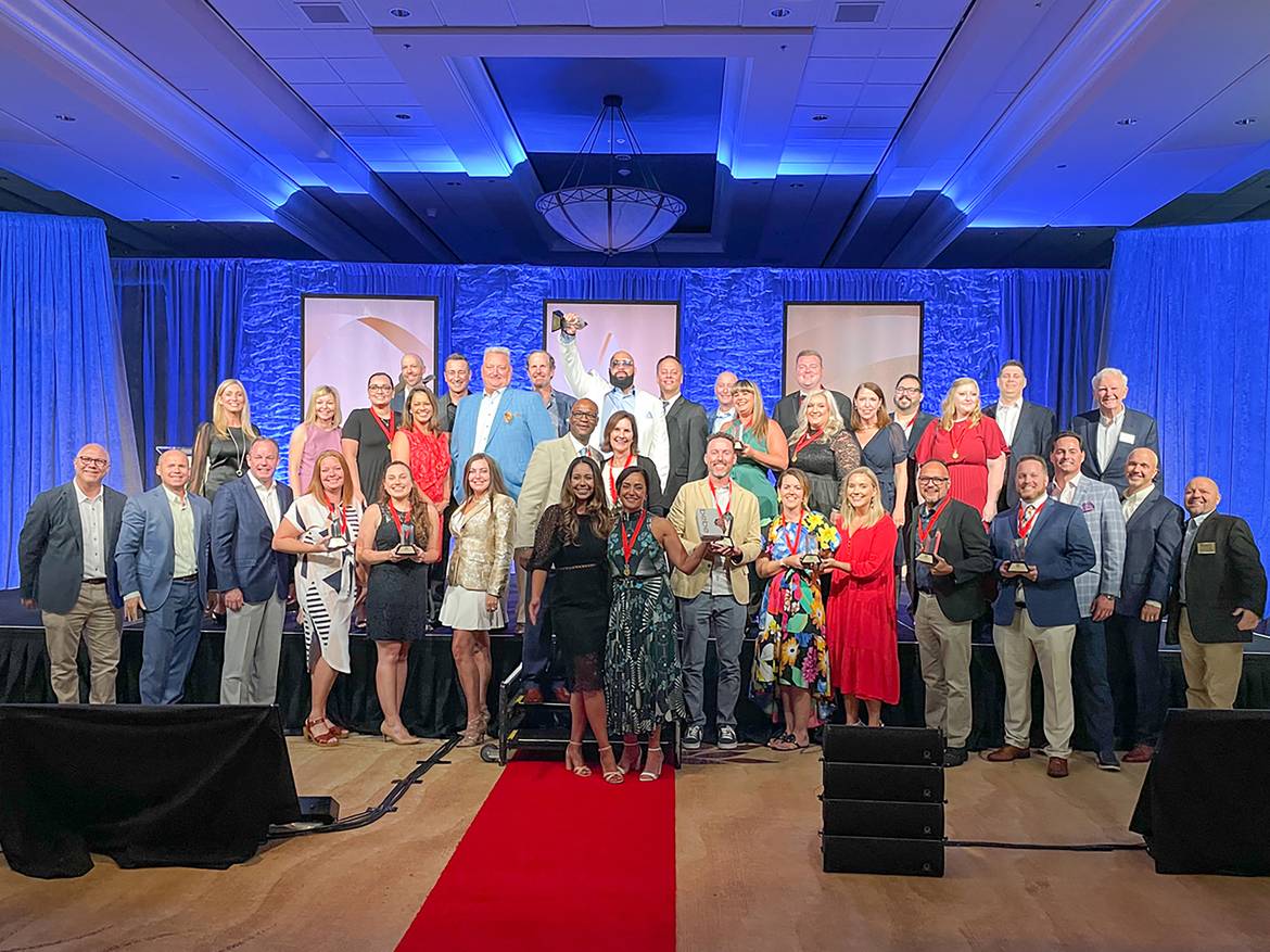 Holiday Inn Club Vacations team at the 2021 ARDA Awards Ceremony.